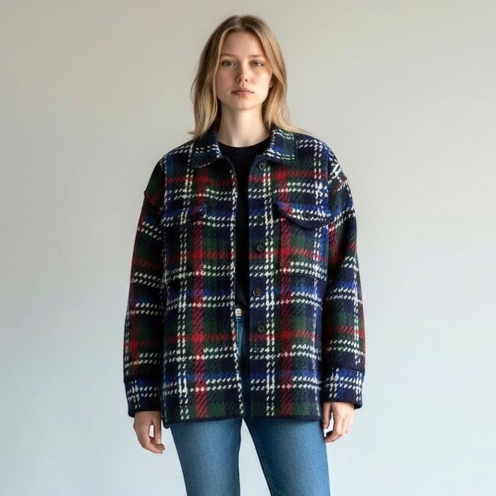 GAP - Women's Cashsoft Oversized Shirt Jacket - Size M Petite  NWT